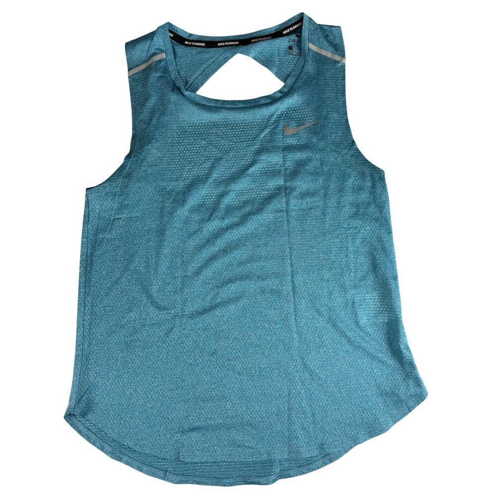 Nike Dri-Fit Running Tank Top - Women's Size S Blue